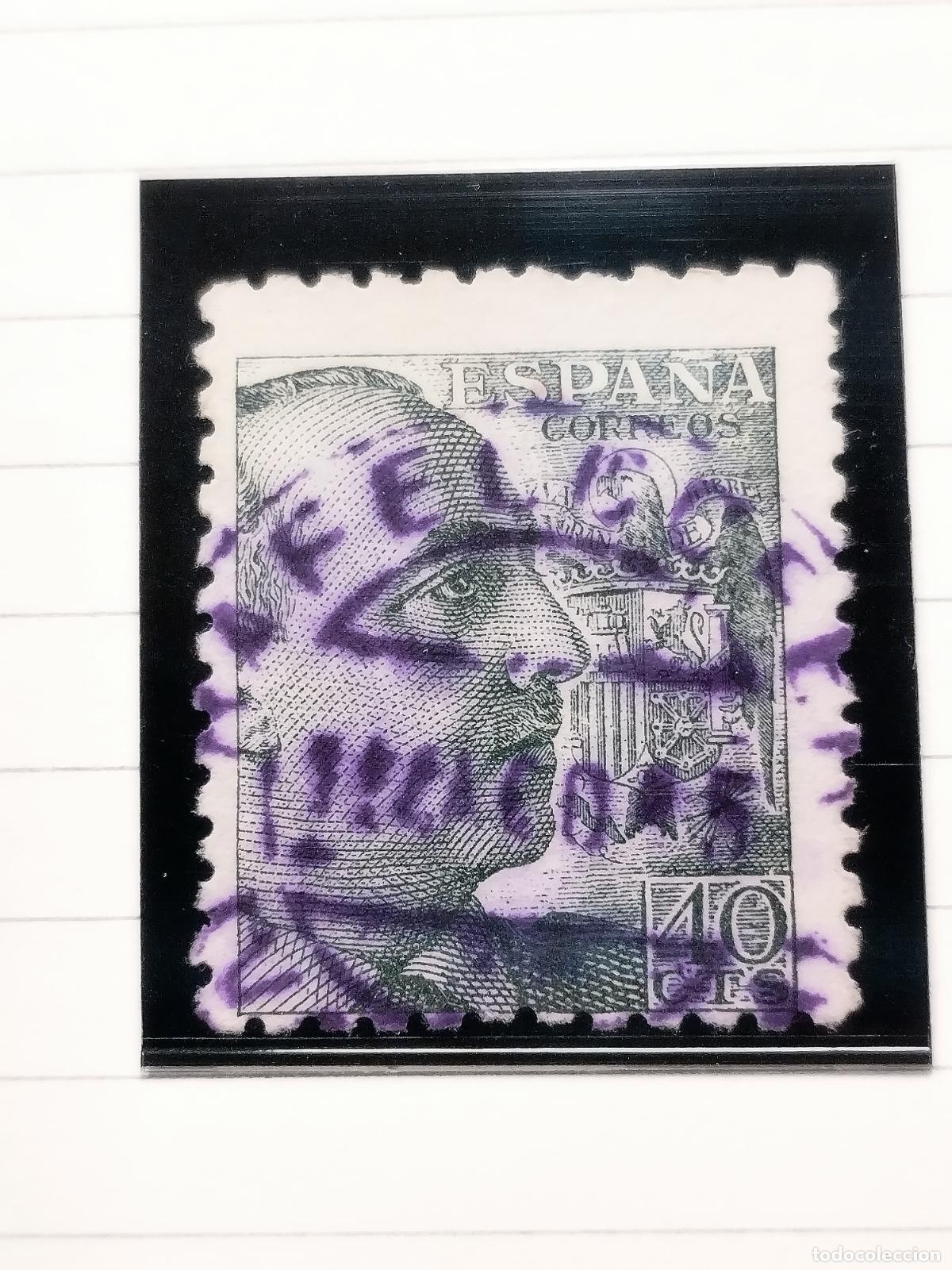 Sellos: SEV ESPA&Ntilde;A. EDIFIL 925. FECHADOR VIOLETA DE RAFELCOFER. VALENCIA. LUJO Y RARISIMO.