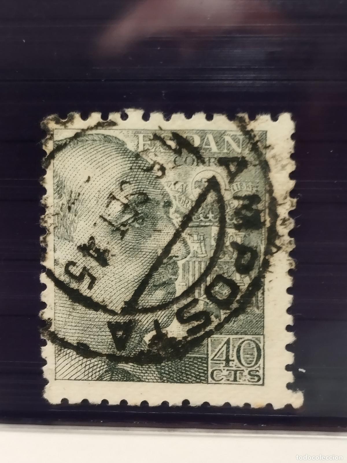 Francobolli: SEV ESPA&Ntilde;A. EDIFIL 925. FECHADOR DE AMPOSTA. TARRAGONA. LUJO. 16/09/1945