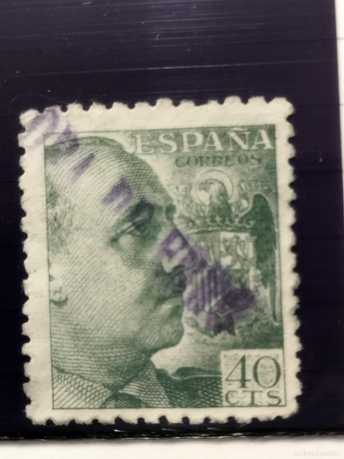 Stamps: SEV ESPA&Ntilde;A. EDIFIL 925. MARCA LINEAL FERROCARRIL EN VIOLETA. MORA DE EBRO. TARRAGONA. BONITO.