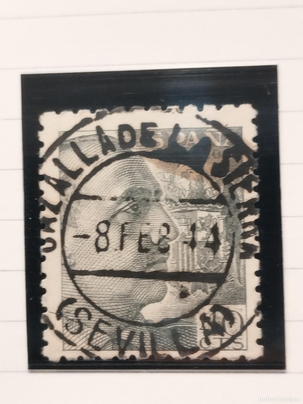 Francobolli: SEV ESPA&Ntilde;A. EDIFIL 925. FECHADOR DE CAZALLA. SEVILLA. LUJO Y RARO. 08/02/1944