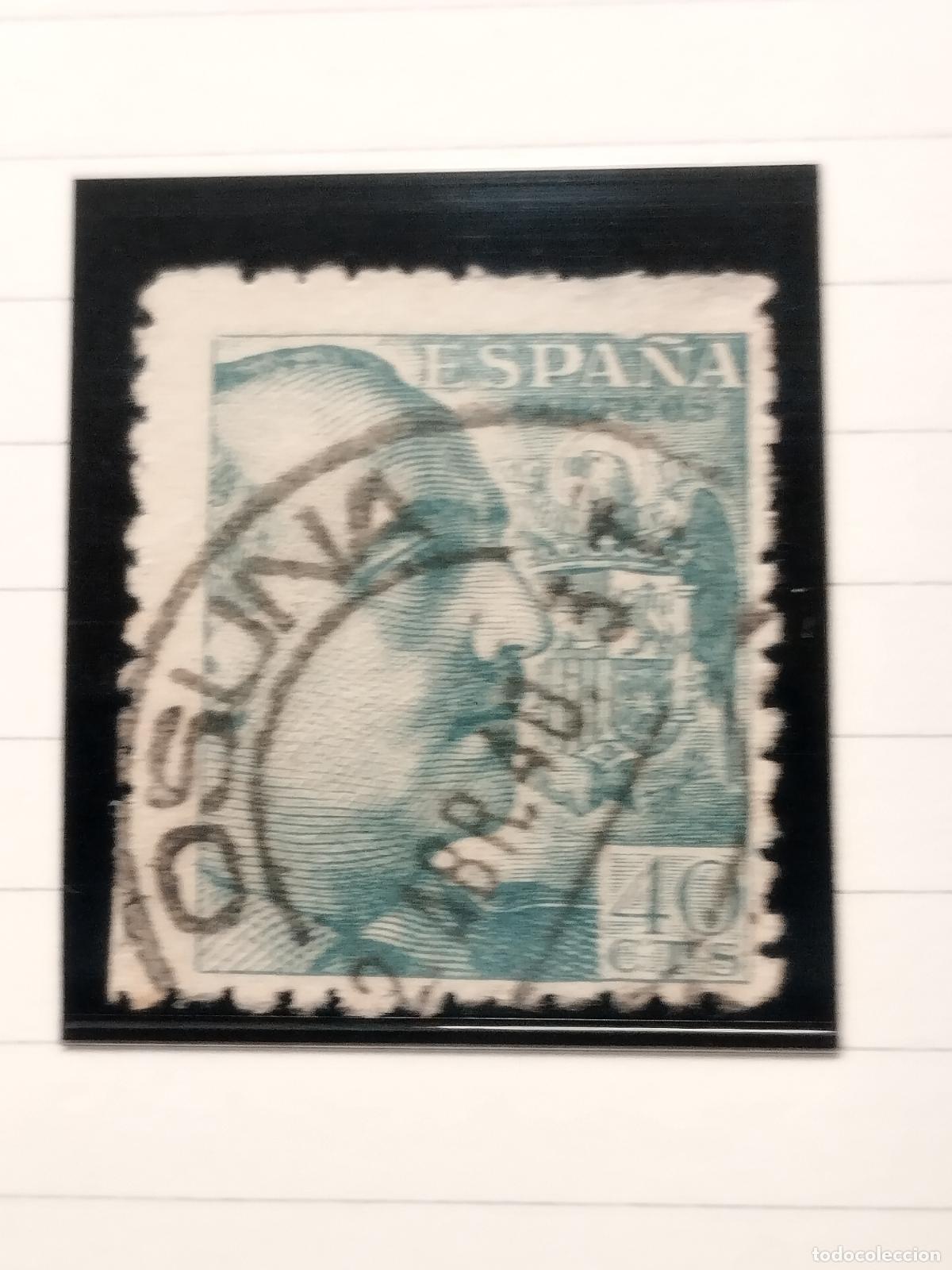 Timbres: SEV ESPA&Ntilde;A. EDIFIL 925. FECHADOR DE OSUNA. SEVILLA. LUJO. 02/04/1940