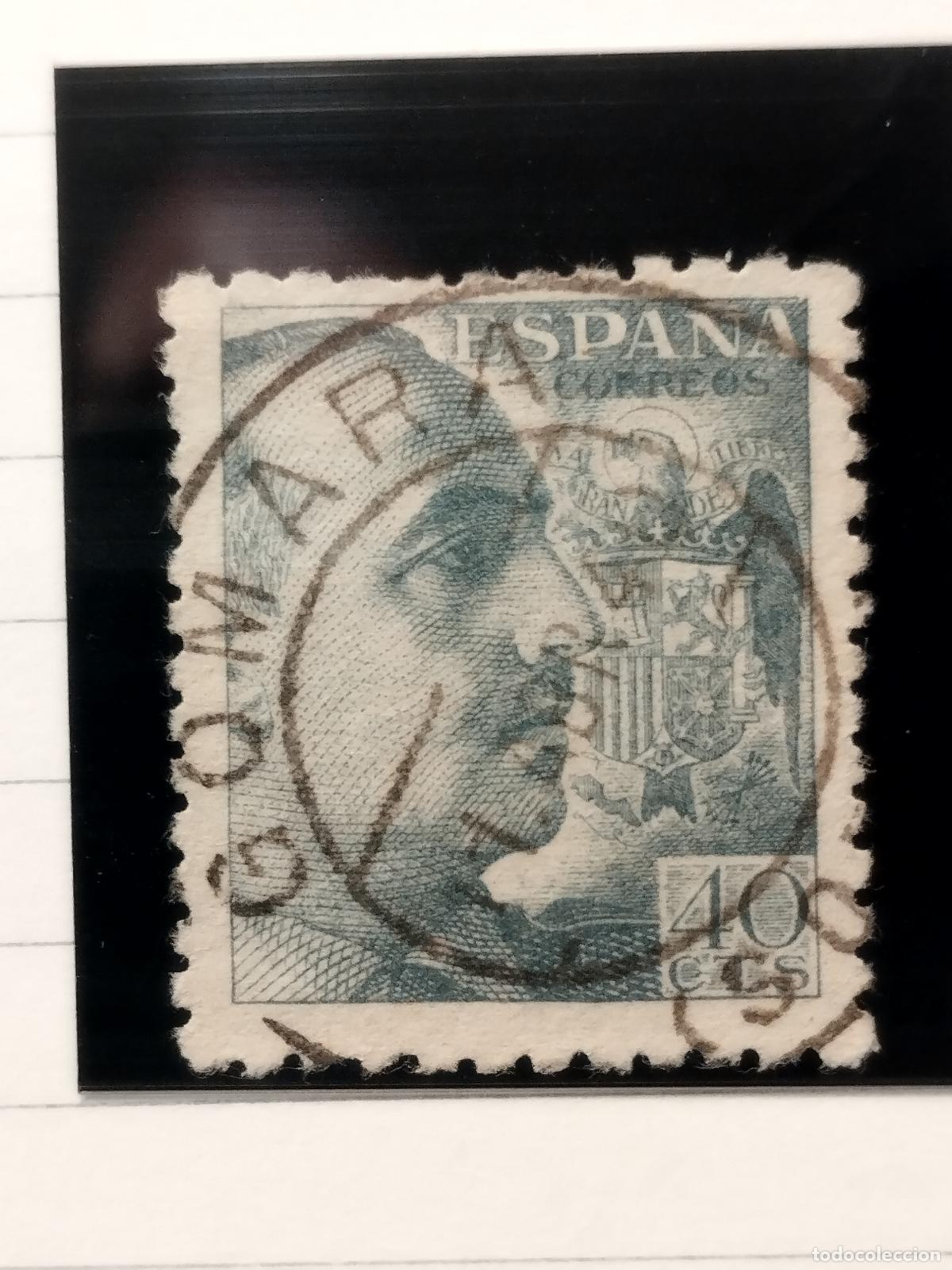 Stamps: SEV ESPA&Ntilde;A. EDIFIL 925. FECHADOR DE GOMARA. SORIA. BONITO.