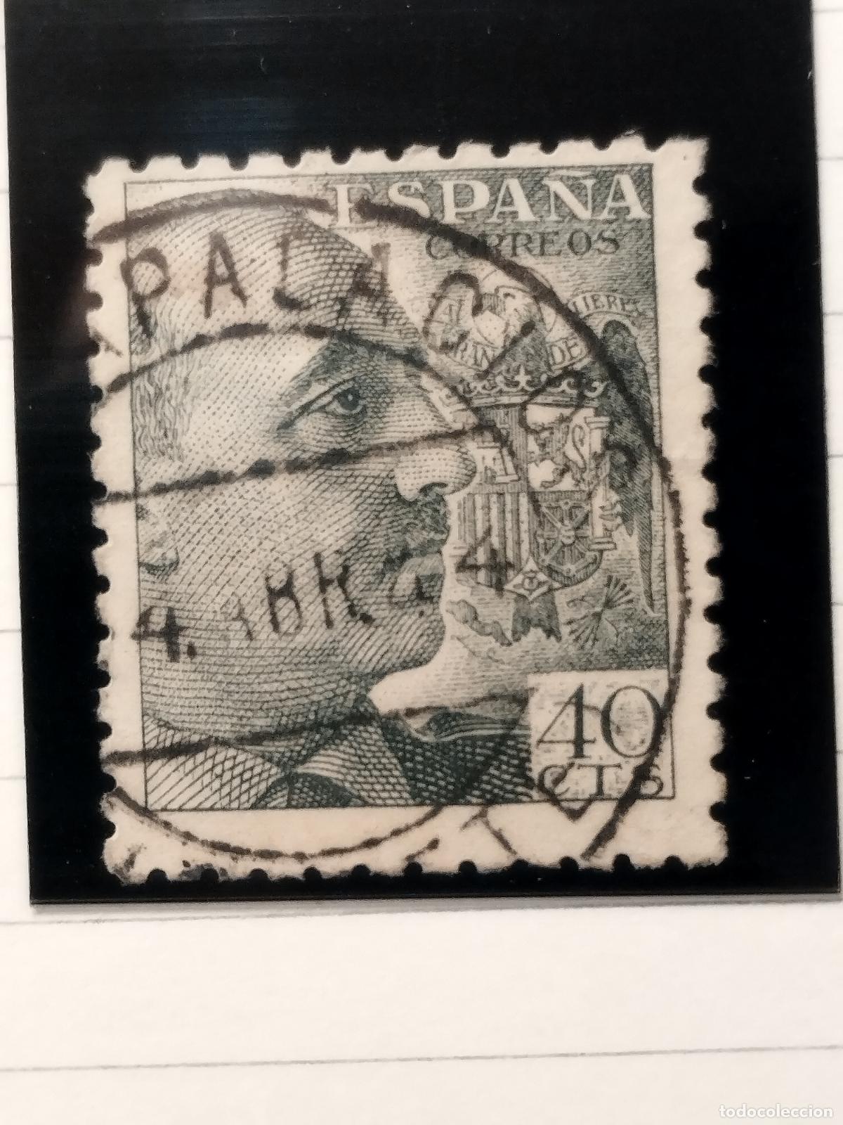 Sellos: SEV ESPA&Ntilde;A. EDIFIL 925. FECHADOR DE LOS PALACIOS. SANTANDER. 04/04/1944