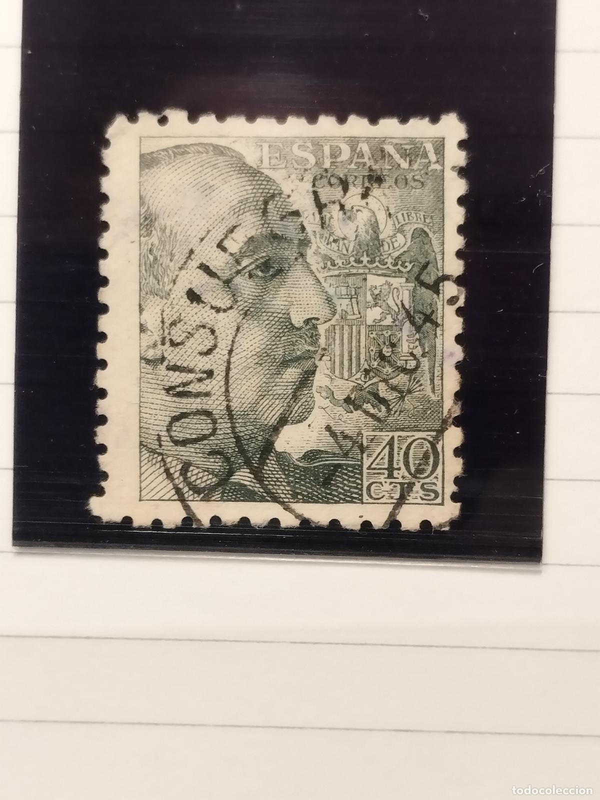 Sellos: SEV ESPA&Ntilde;A. EDIFIL 925. FECHADOR DE CONSUEGRA. TOLEDO. BONITO. 04/12/1945.