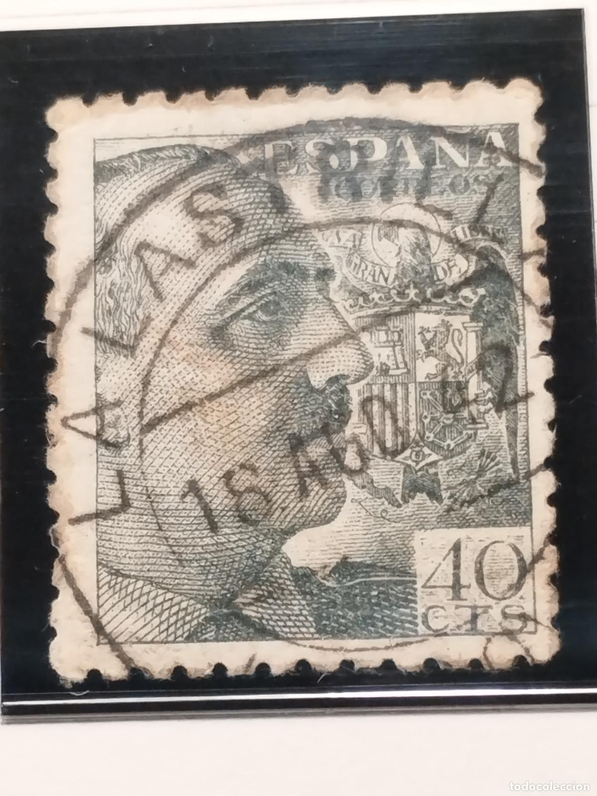 Briefmarken: SEV ESPA&Ntilde;A. EDIFIL 925. FECHADOR DE LA LASTRILLA. SEGOVIA. BONITO Y RARO. 16/08/1942