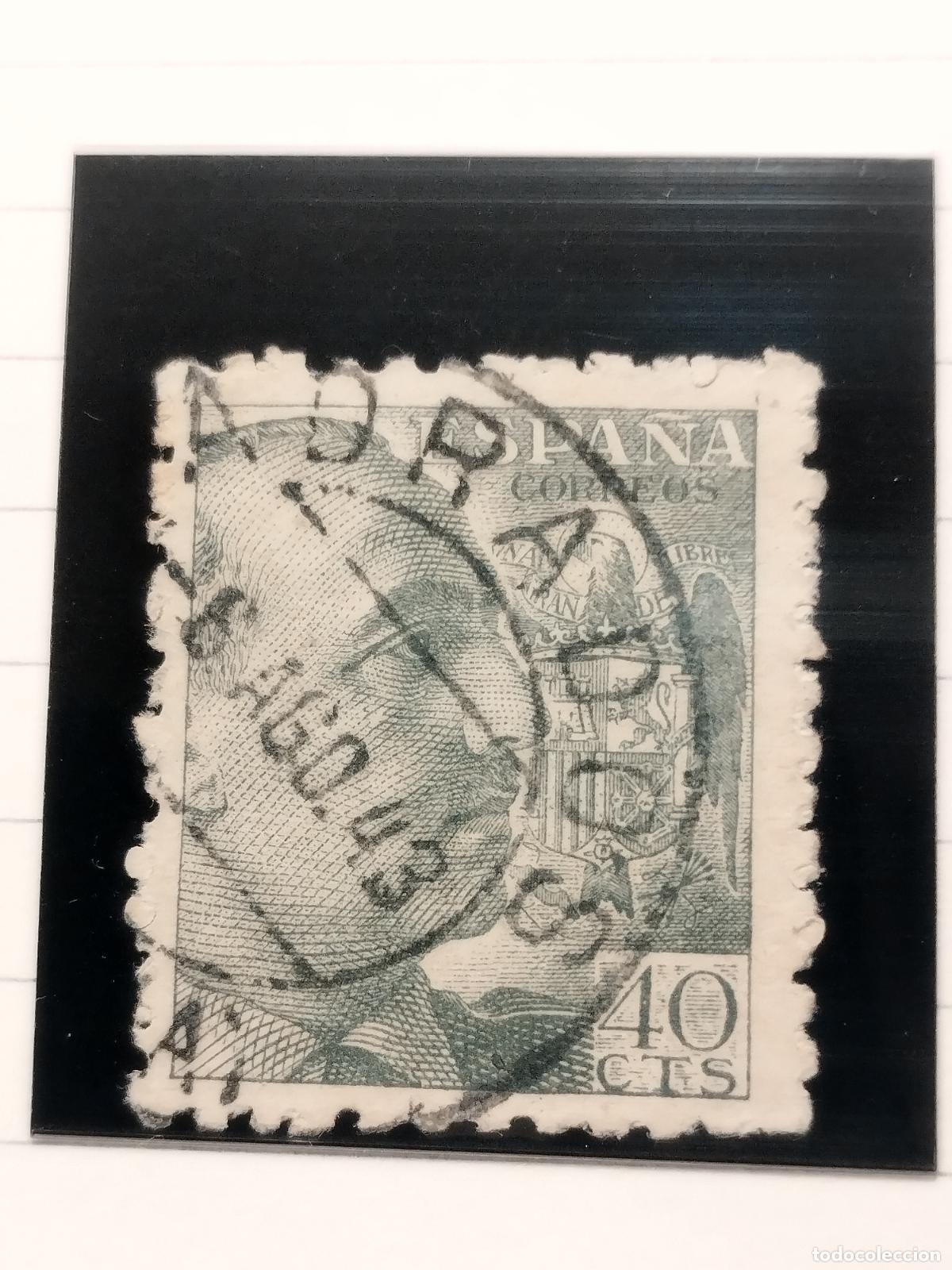 Francobolli: SEV ESPA&Ntilde;A. EDIFIL 925. FECHADOR DE ADRADOS. SEGOVIA. LUJO Y RARO. 06/08/1943
