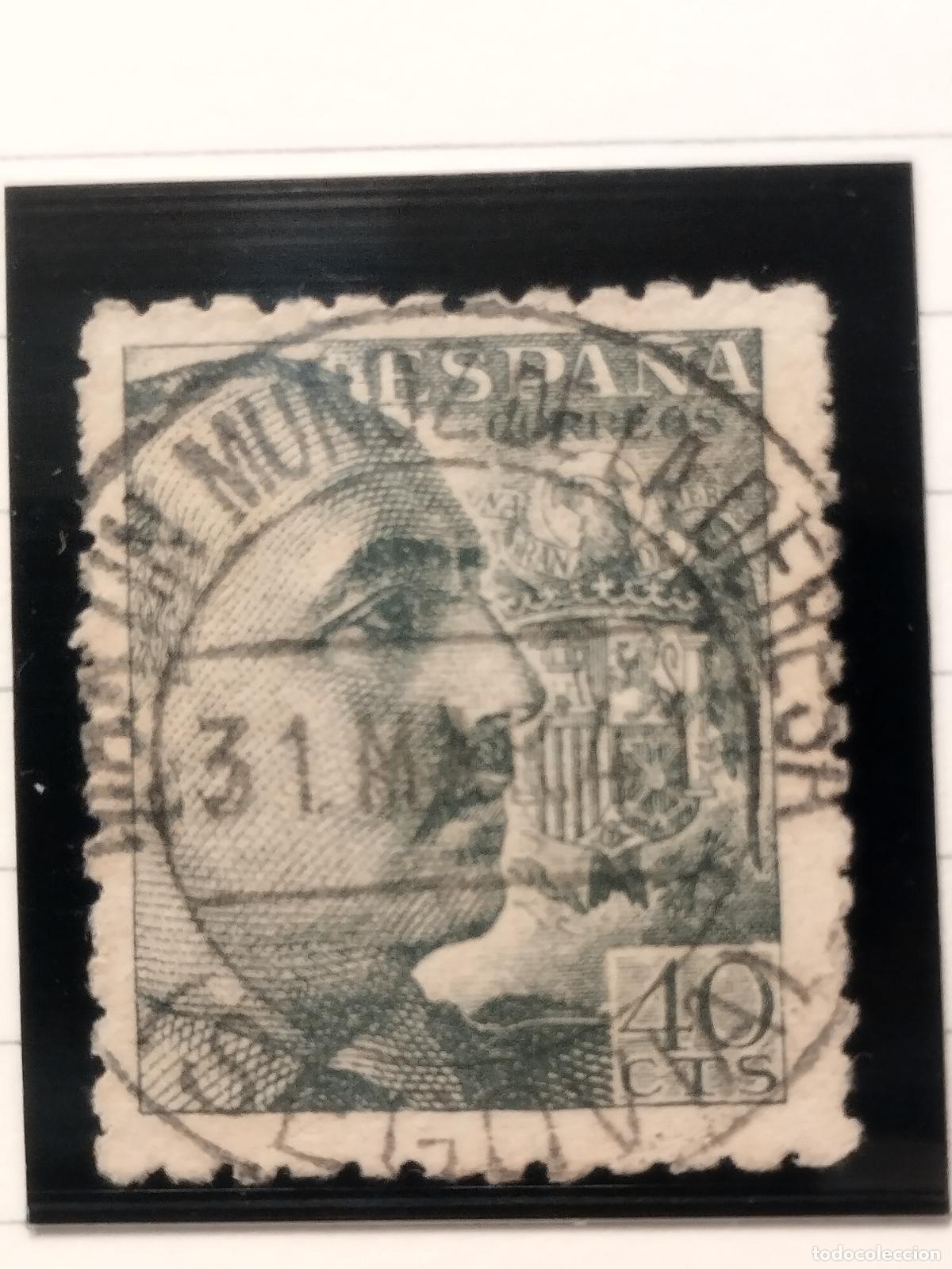 Sellos: SEV ESPA&Ntilde;A. EDIFIL 925. FECHADOR DE MARTIN MU&Ntilde;OZ DE LA DEHESA. SEGOVIA. LUJO Y RARISIMO. 31/05/1941