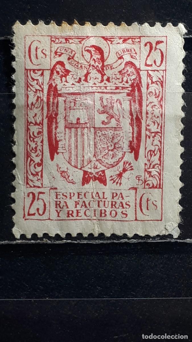 Sellos: ESPA&Ntilde;A. FISCAL. **. A&Ntilde;O 1940