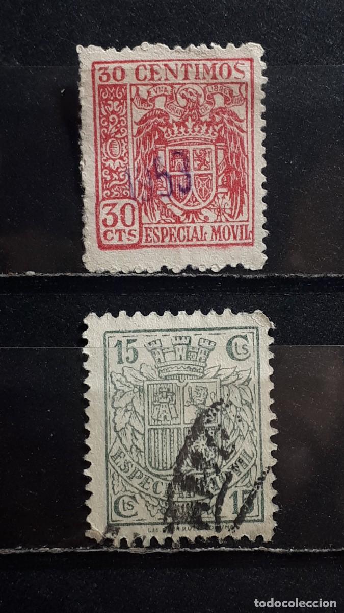 Sellos: ESPA&Ntilde;A. A&Ntilde;O 1940. &deg;. FISCAL.