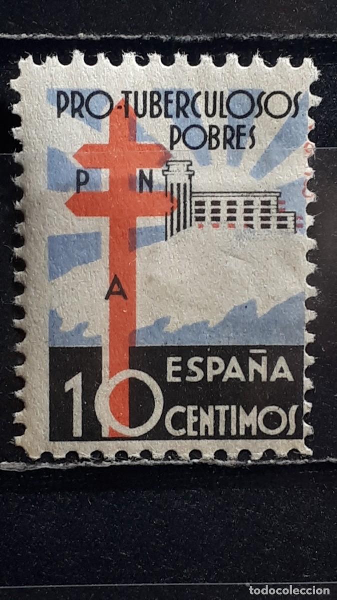 Sellos: ESPA&Ntilde;A. A&Ntilde;O 1938. *. Edifil 866