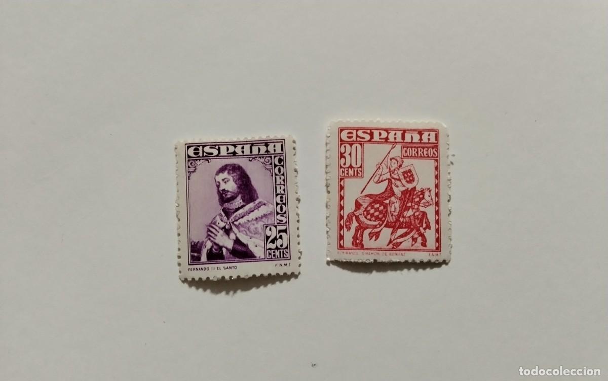 Sellos: ESPA&Ntilde;A - 1948 - EDIFIL 1033/1034 - SERIE COMPLETA - MNH** - NUEVOS - CENTRADOS