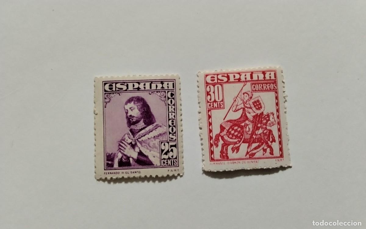 Sellos: ESPA&Ntilde;A - 1948 - EDIFIL 1033/1034 - SERIE COMPLETA - MNH** - NUEVOS - CENTRADOS