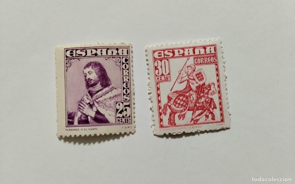 Francobolli: ESPA&Ntilde;A - 1948 - EDIFIL 1033/1034 - SERIE COMPLETA - MNH** - NUEVOS - CENTRADOS