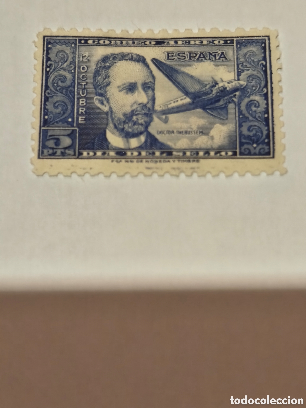 Sellos: Sellonde Espa&ntilde;a n 983 nuevo con goma y huella charnela* escaso ver imagenes
