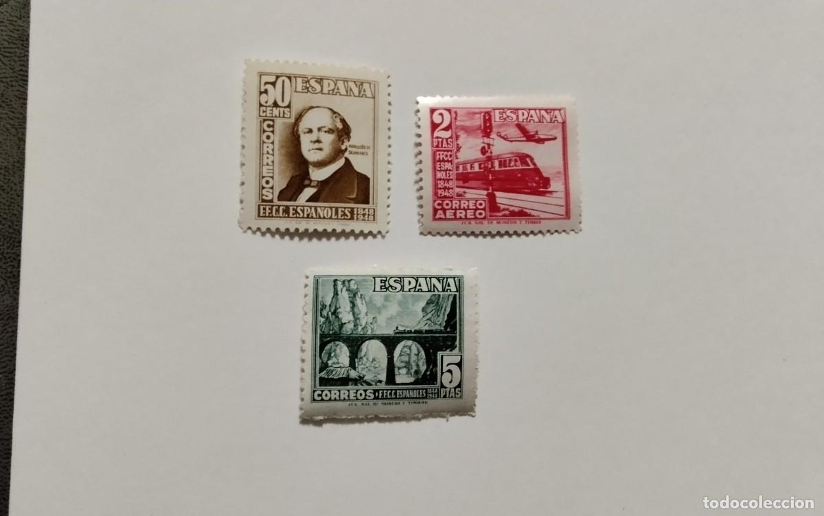 Sellos: ESPA&Ntilde;A - 1948 - EDIFIL 1037/1039 - SERIE COMPLETA - MNH** - NUEVOS.