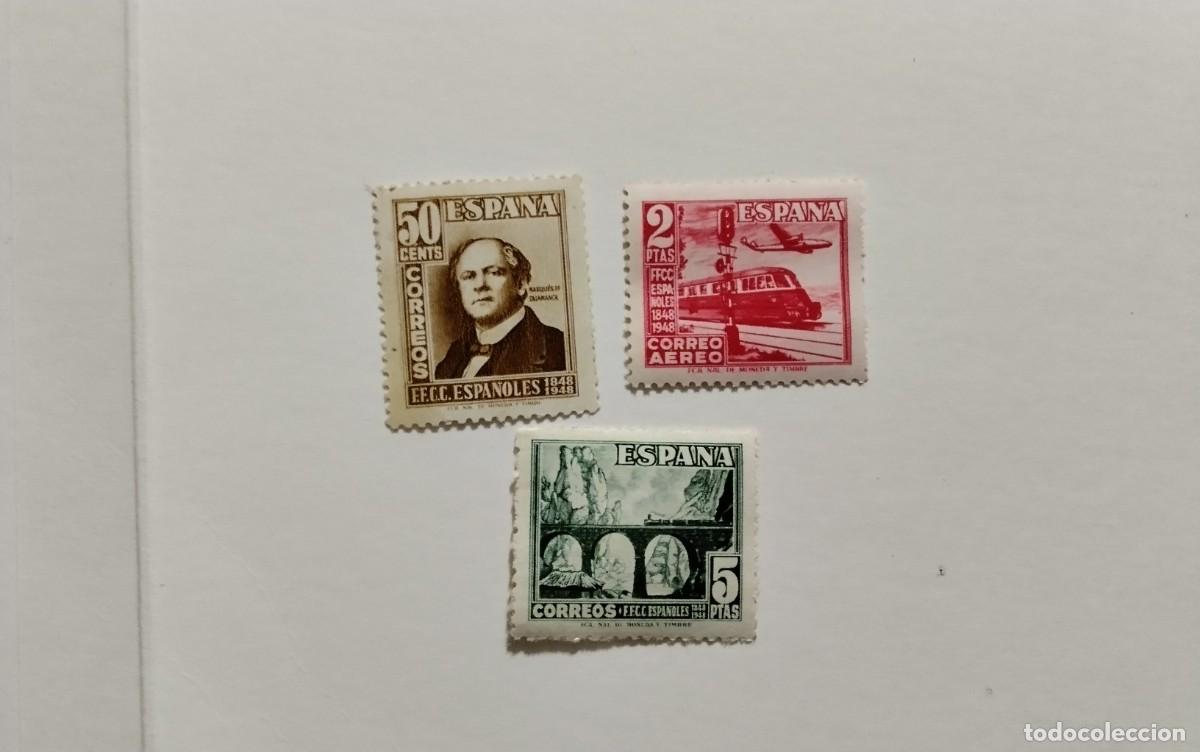Sellos: ESPA&Ntilde;A - 1948 - EDIFIL 1037/1039 - SERIE COMPLETA - MNH** - NUEVOS.