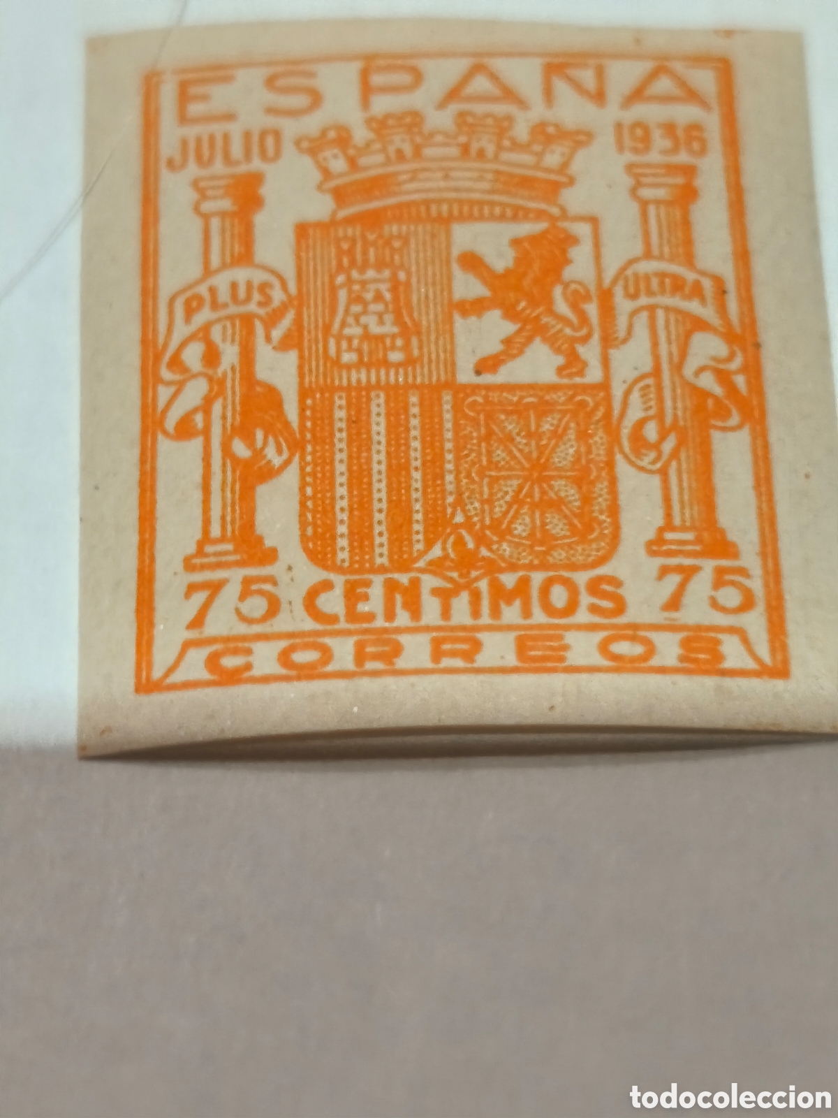 Francobolli: Sello del estado espa&ntilde;ol n 801G variedad sin dentar ,y de color y de facial nuevo con goma** ,75 cts