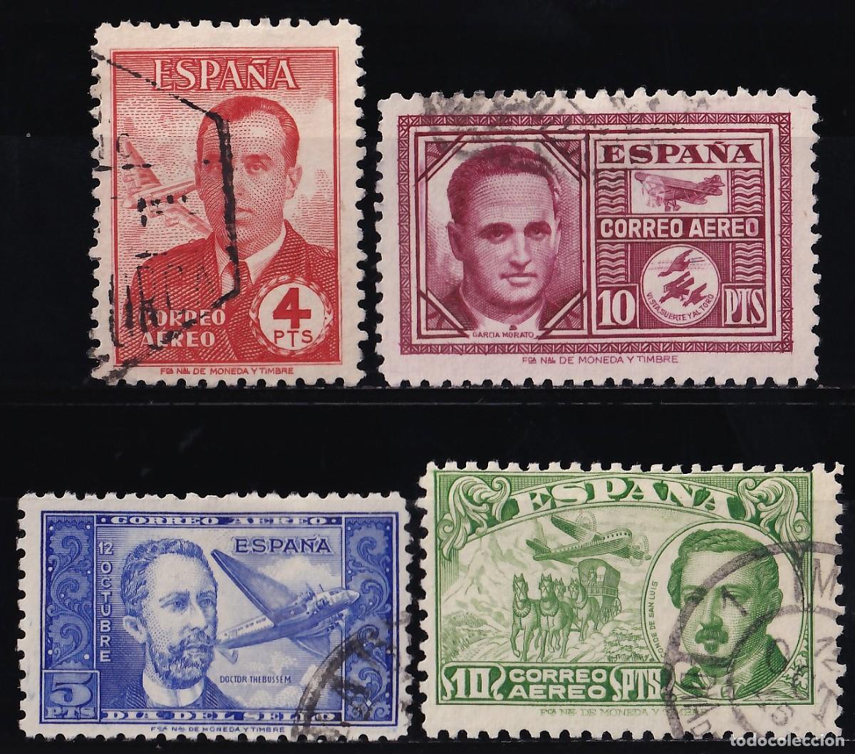 Sellos: ESPA&Ntilde;A, 1944-1945 EDIFIL N&ordm; 983, 990, 991 / 992,