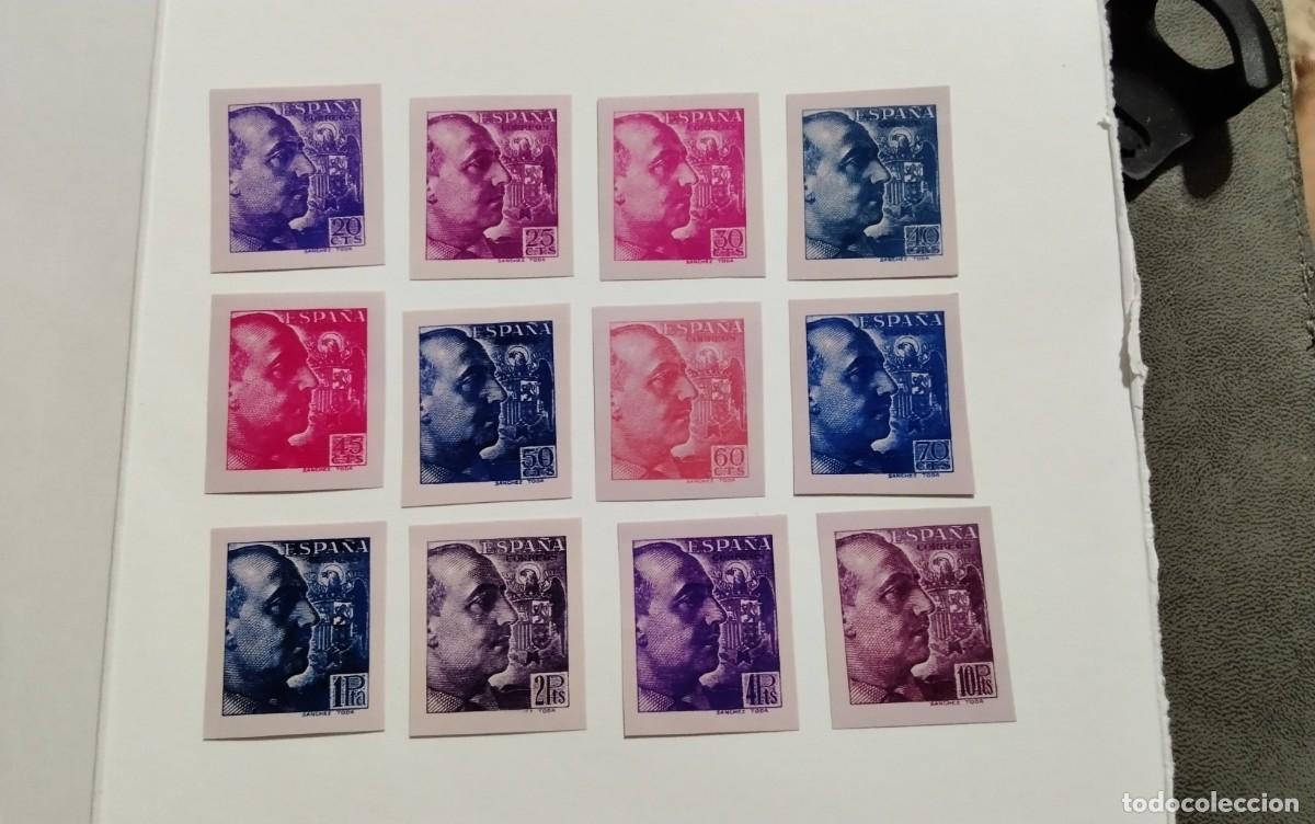 Briefmarken: ESPA&Ntilde;A - 1939 - EDIFIL 867s/878s - SIN DENTAR - SERIE COMPLETA - MNH** - NUEVOS