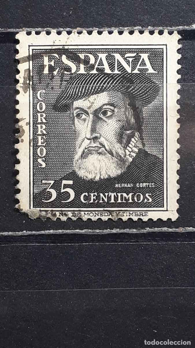 Sellos: ESPA&Ntilde;A. A&ntilde;o 1948. &deg;. Edifil 1035