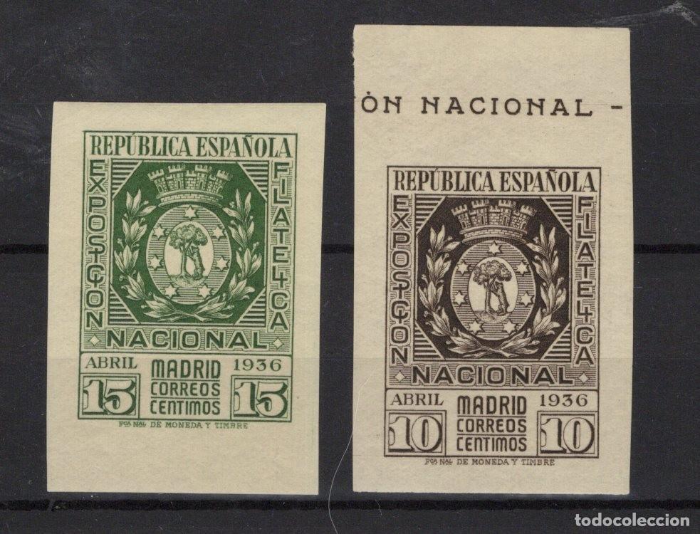 Timbres: PC998 Sellos Espa&ntilde;a a&ntilde;o 1936 EDIFIL 727/728** sellos originales en NUEVO SERIE COMPLETA v.c 190 &euro;