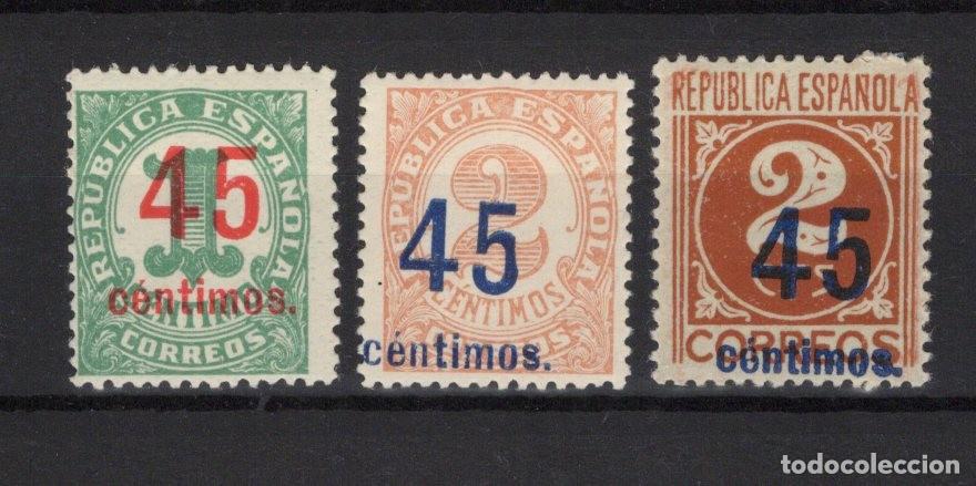 Sellos: PC1002 Sellos Espa&ntilde;a a&ntilde;o 1938 EDIFIL 742/744** sellos originales en NUEVO SERIE COMPLETA v.c 40 &euro;