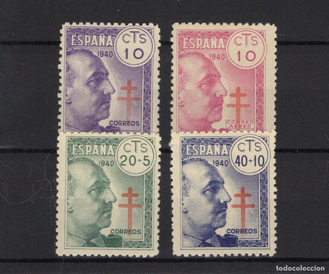 Stamps: PC1041 Sellos Espa&ntilde;a a&ntilde;o 1940 EDIFIL 936/939* sellos originales en NUEVO SERIE COMPLETA v.c 4 &euro;