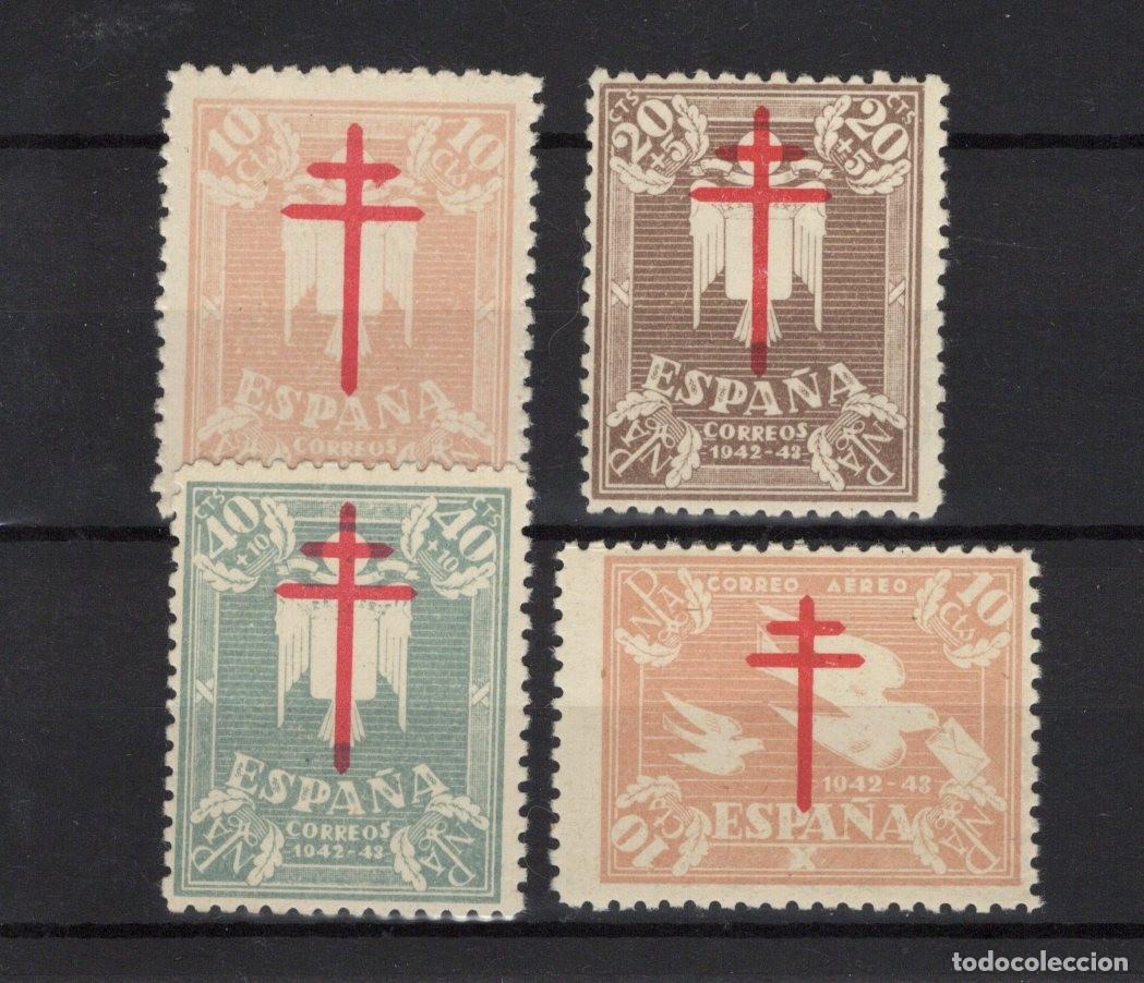 Sellos: PC1045 Sellos Espa&ntilde;a a&ntilde;o 1942 EDIFIL 957/960** sellos originales en NUEVO SERIE COMPLETA v.c. 14 &euro;
