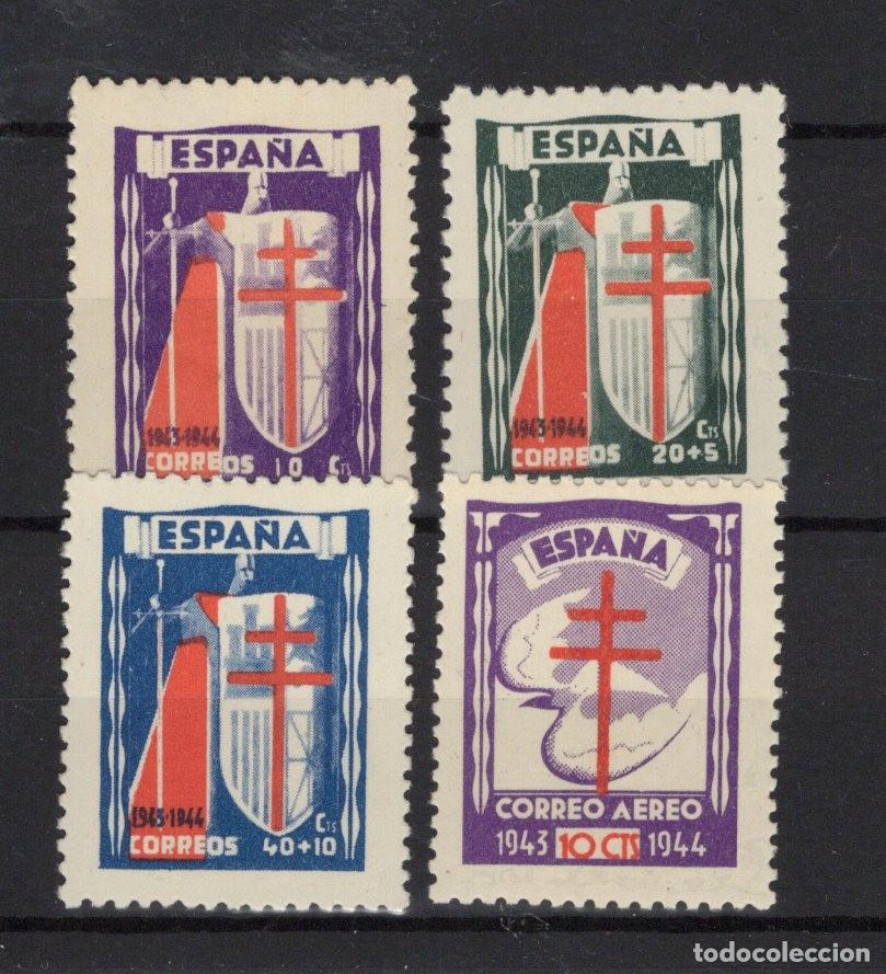 Sellos: PC1047 Sellos Espa&ntilde;a a&ntilde;o 1943 EDIFIL 970/973** sellos originales en NUEVO SERIE COMPLETA v.c. 25 &euro;