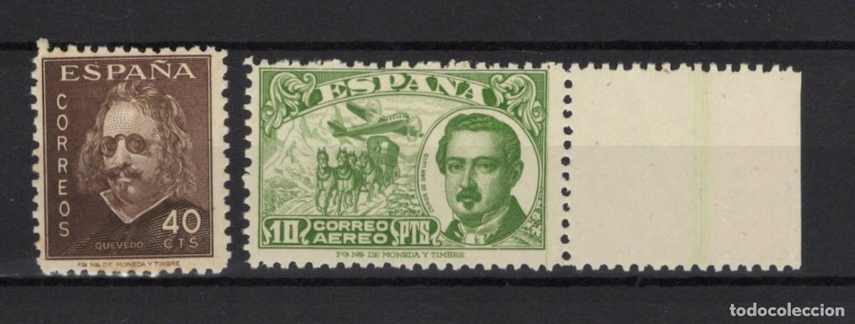 Briefmarken: PC1051 Sellos Espa&ntilde;a a&ntilde;o 1945 EDIFIL 989/990** sellos originales en NUEVO SERIE COMPLETA v.c. 49.5 &euro;