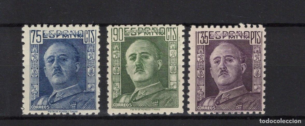 Briefmarken: PC1055 Sellos Espa&ntilde;a a&ntilde;o 1946 EDIFIL 999/1001** sellos originales en NUEVO SERIE COMPLETA v.c. 20 &euro;