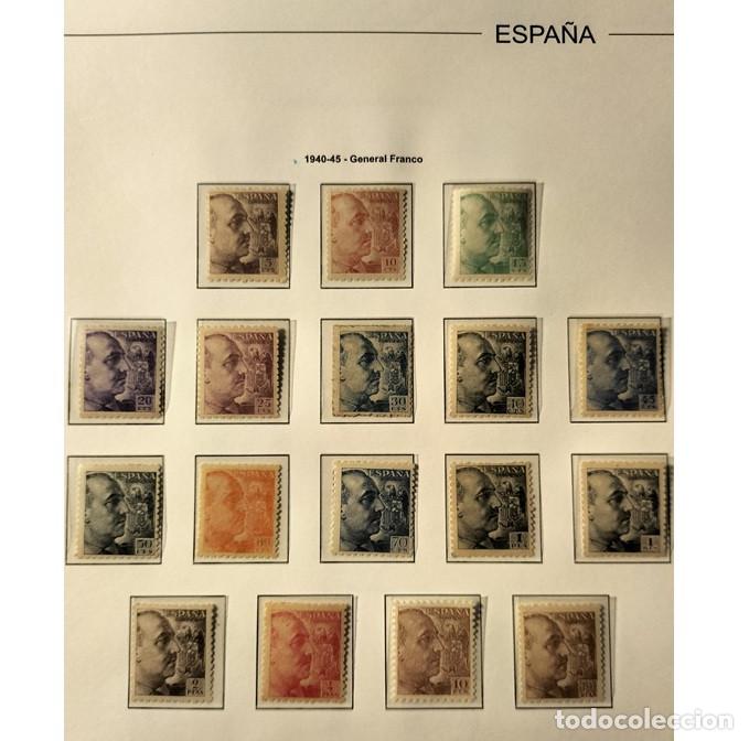 Sellos: Edifil 919/35 935 Sellos nuevos MNH y MH General Franco dentado Grueso Espa&ntilde;a 1940-45 (REFQK)