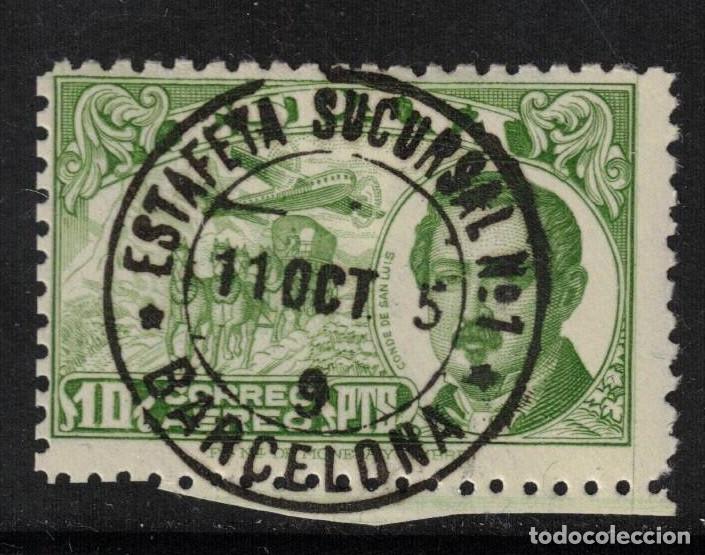 Sellos: ESPA&Ntilde;A - CONDE DE SAN LUIS &ordm; 990 - A&Ntilde;O 1945