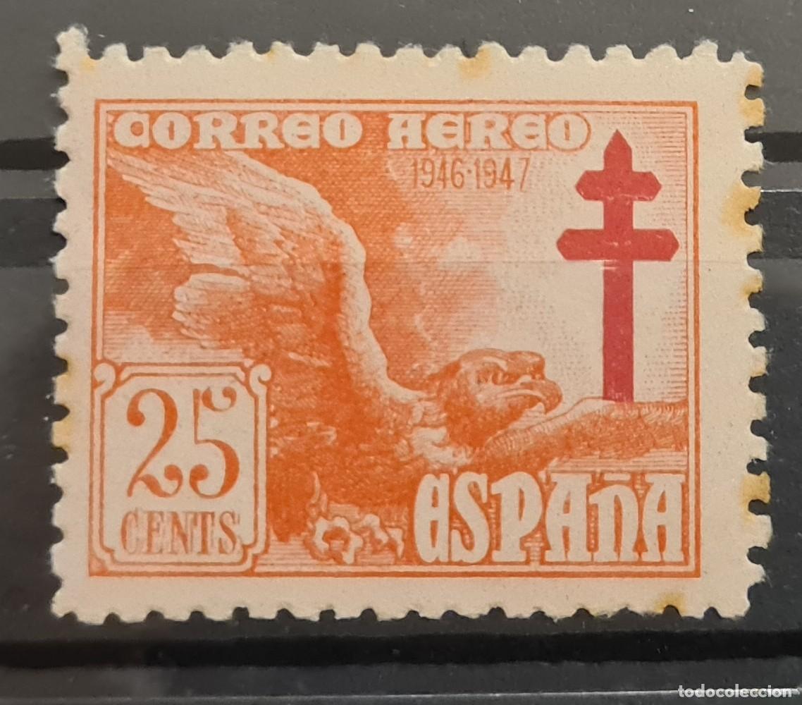Sellos: Sello a&eacute;reo de Espa&ntilde;a 1946: pro-obras antituberculosas