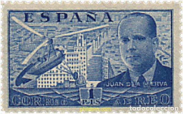 Sellos: 209052 MNH ESPA&Ntilde;A 1941 JUAN DE LA CIERVA