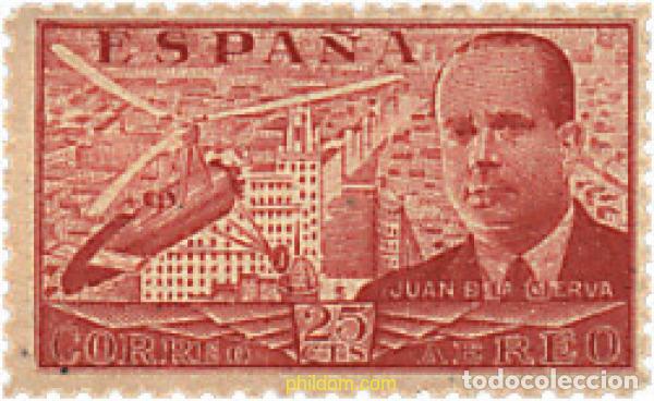 Sellos: 209049 MNH ESPA&Ntilde;A 1941 JUAN DE LA CIERVA
