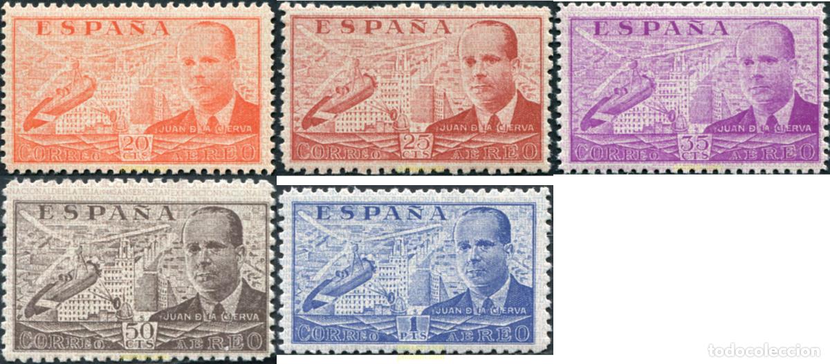 Sellos: 792698 MNH ESPA&Ntilde;A 1941 JUAN DE LA CIERVA