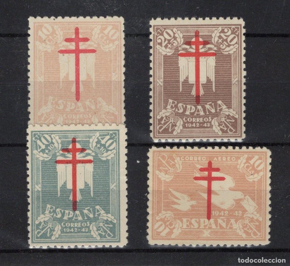 Sellos: Sellos Espa&ntilde;a a&ntilde;o 1942 EDIFIL 957/960** sellos originales en nuevo SERIE COMPLETA v.c. 10 &euro;