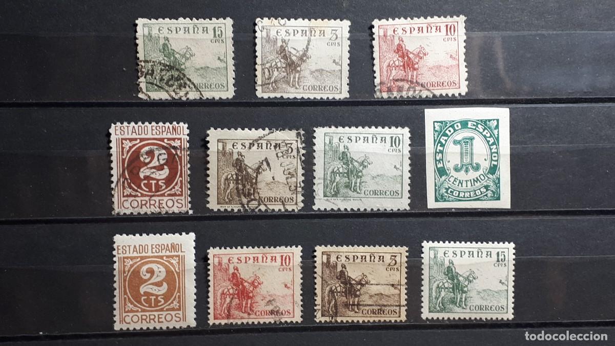 Sellos: ESPA&Ntilde;A. A&Ntilde;O 1936-9. &deg;/*. A catalogar - Foto 1
