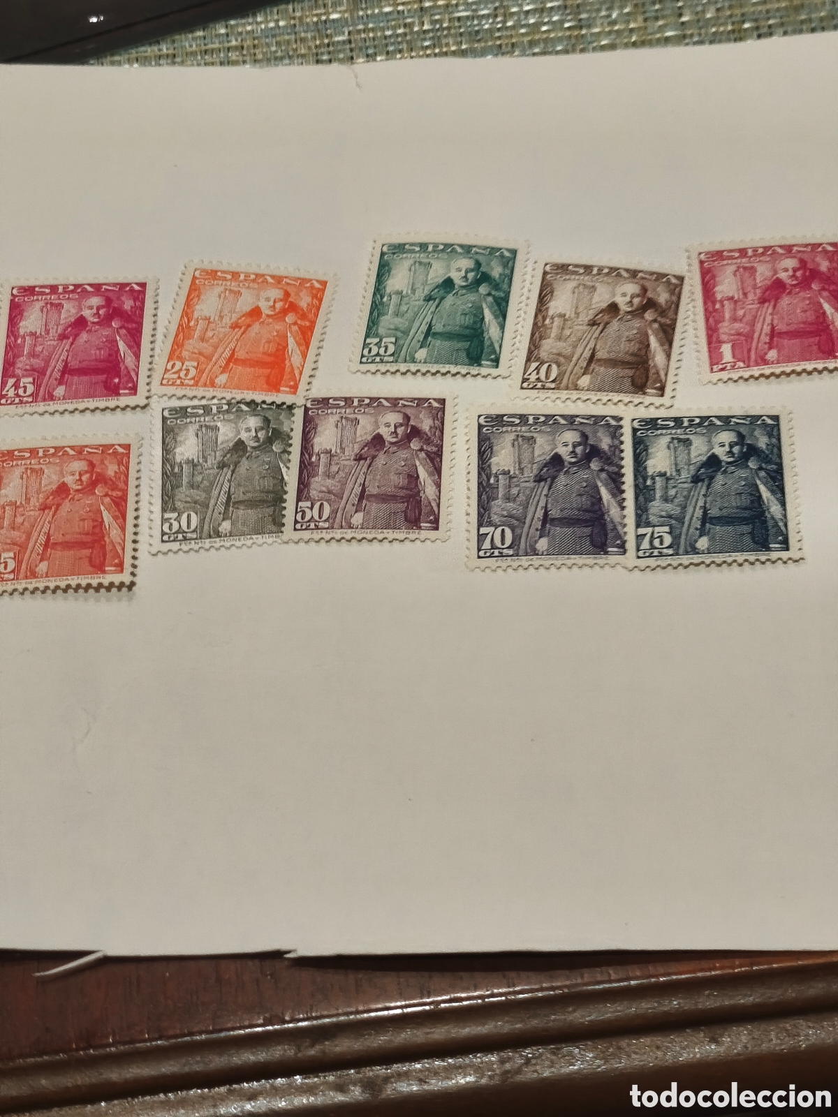 Sellos: Serie completa estado espa&ntilde;ol n 1024/32 ,nueva con su goma** original escasa ver