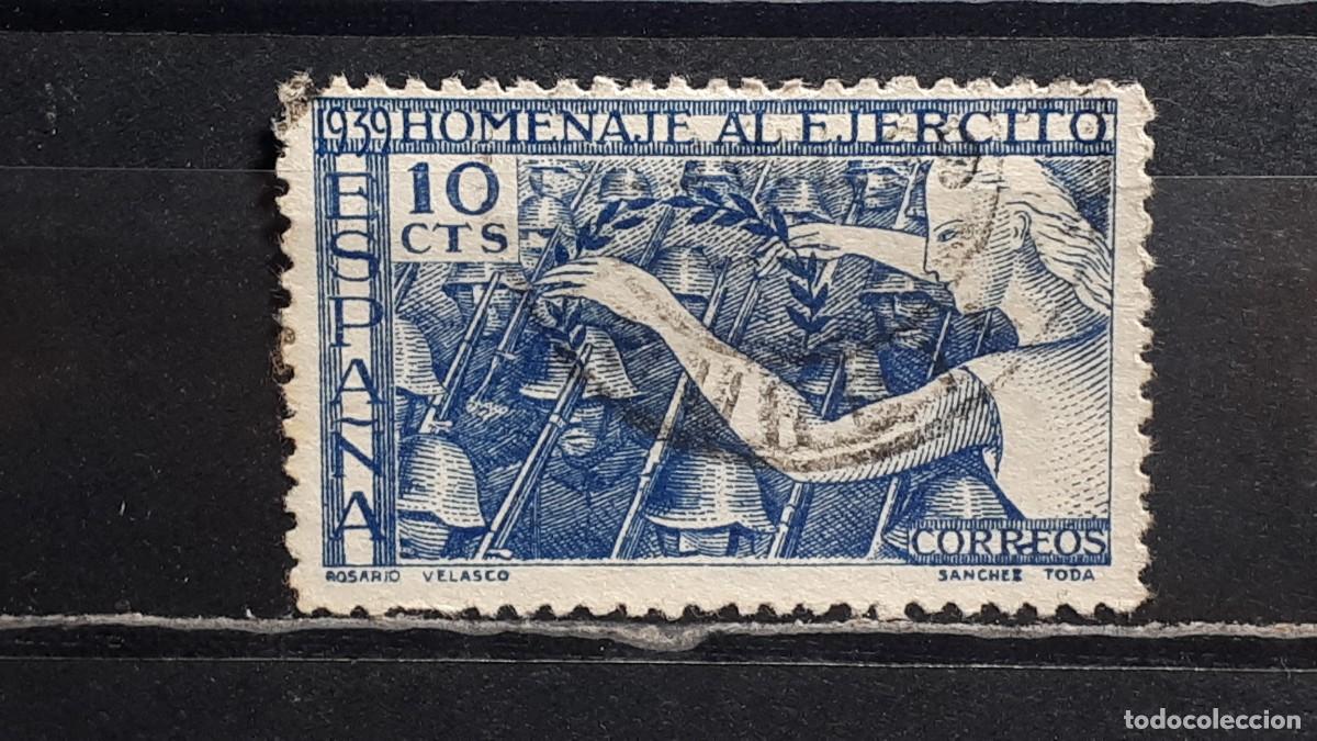 Sellos: ESPA&Ntilde;A. A&Ntilde;O 1939. &deg;. Edifil 887