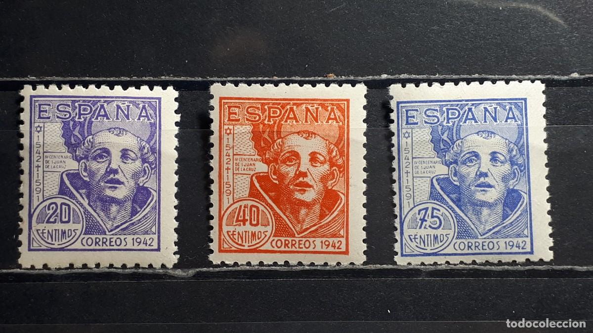 Sellos: ESPA&Ntilde;A. A&Ntilde;O 1942. *. Edifil 954/6