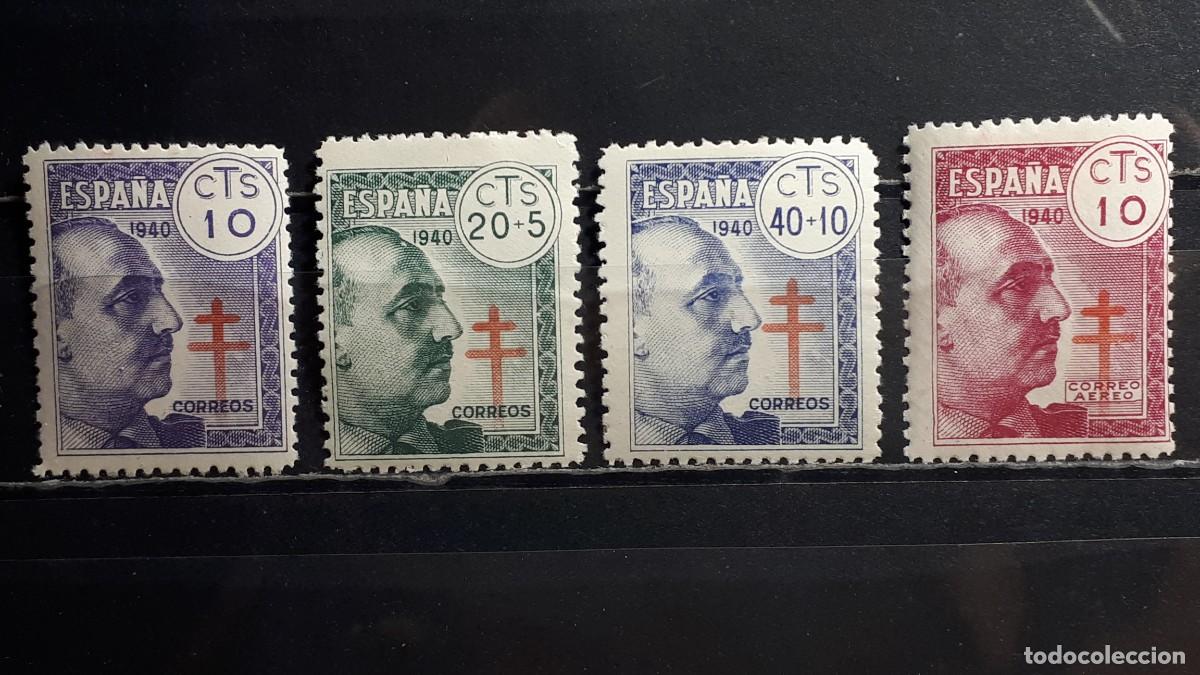 Sellos: ESPA&Ntilde;A. A&Ntilde;O 1940. *. Edifil 936/9