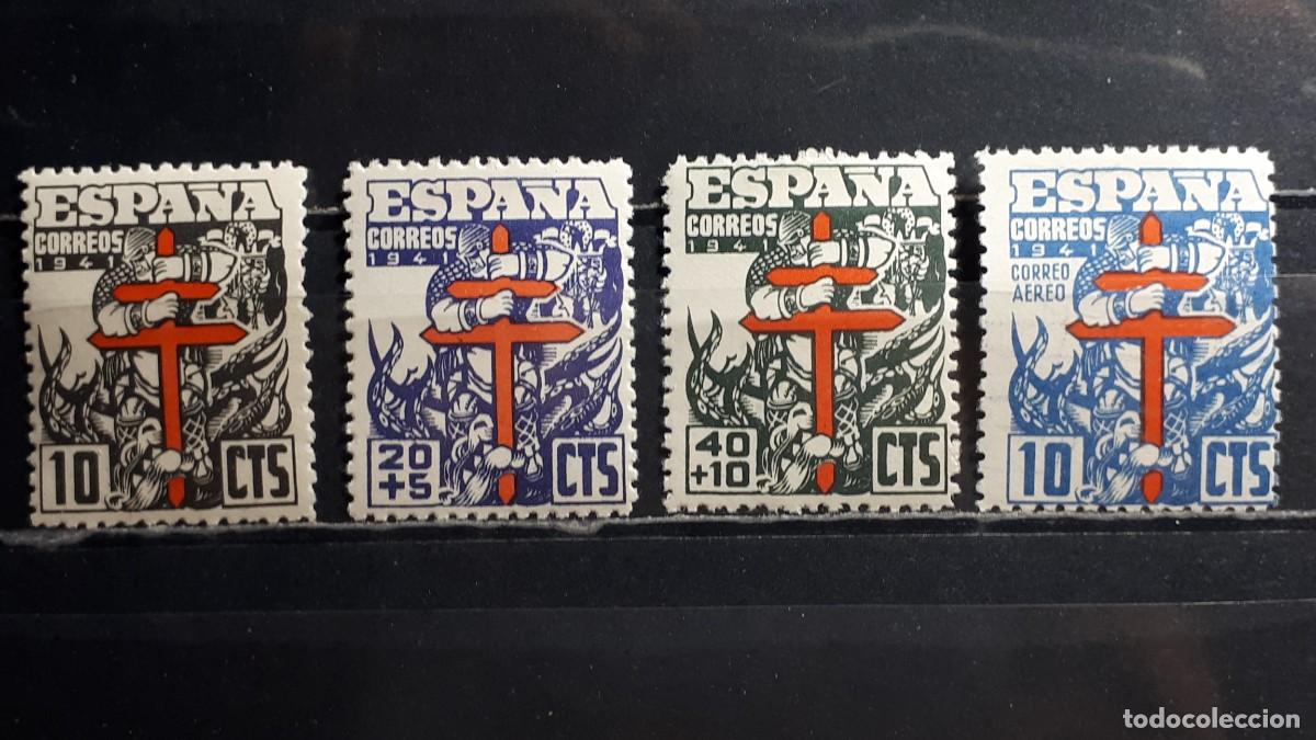 Sellos: ESPA&Ntilde;A. A&Ntilde;O 1941. *. Edifil 948/51
