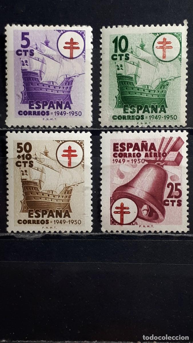 Sellos: ESPA&Ntilde;A. A&Ntilde;O 1949. *. Edifil 1066/9