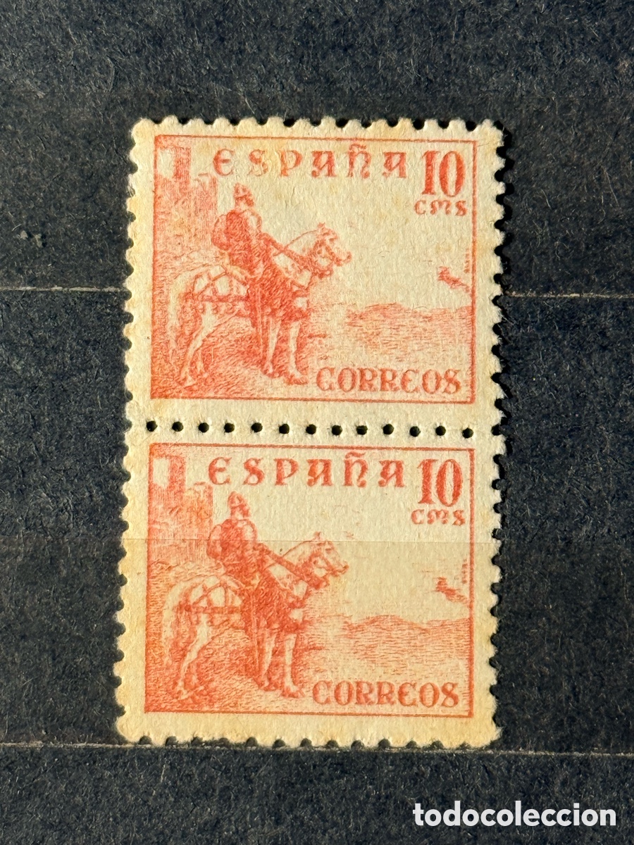 Sellos: Espa&ntilde;a. 1940. Estado Espa&ntilde;ol. Edifil 917ic. Nuevos **