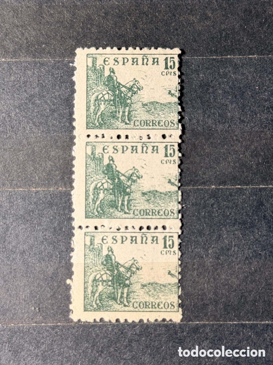 Sellos: Espa&ntilde;a. 1937. Estado Espa&ntilde;ol. Edifil 819ic. Nuevos **