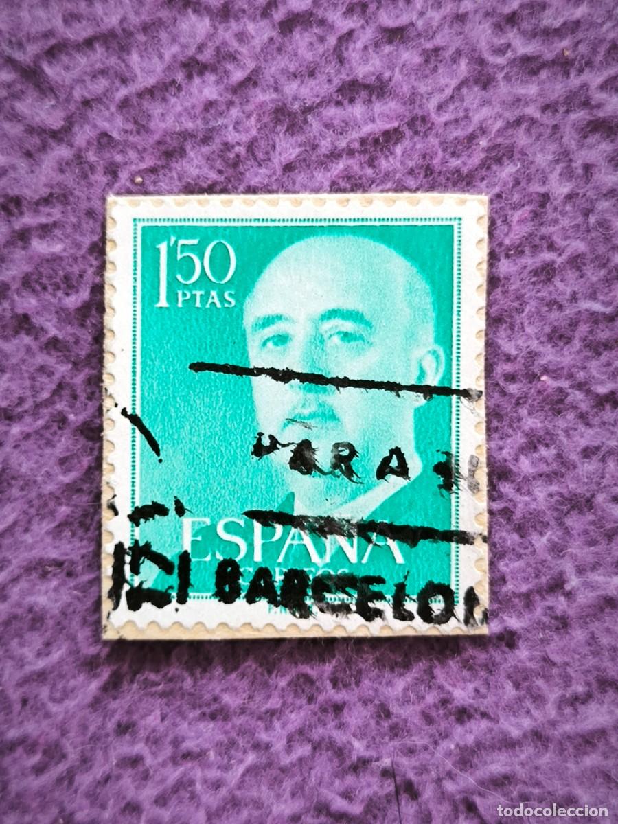 Sellos: Sello Espa&ntilde;a 1,50 Pesetas Francisco Franco | Correos | Filatelia Espa&ntilde;ola