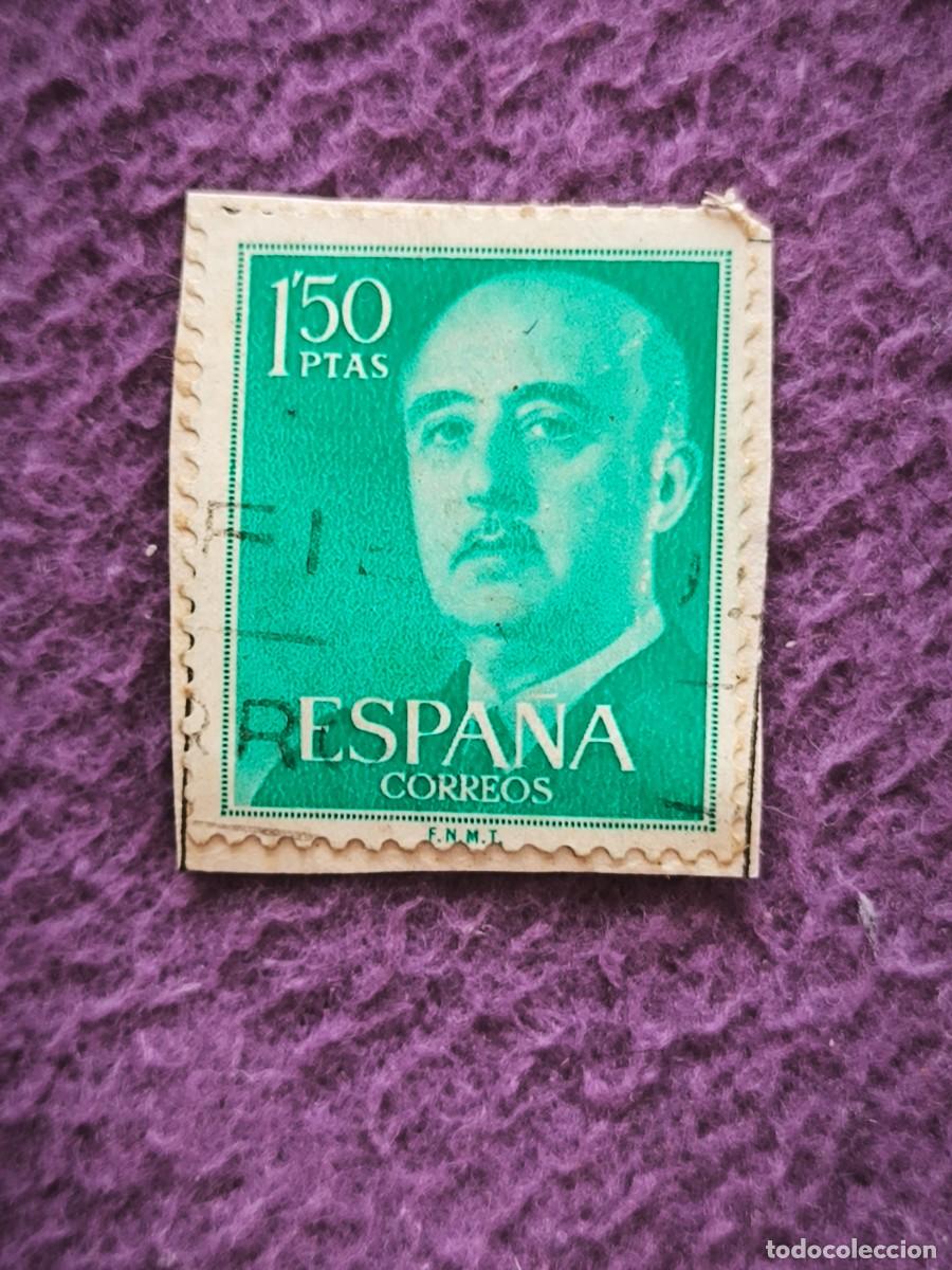 Sellos: Sello Espa&ntilde;a 1,50 Pesetas Francisco Franco | Correos | Filatelia Espa&ntilde;ola
