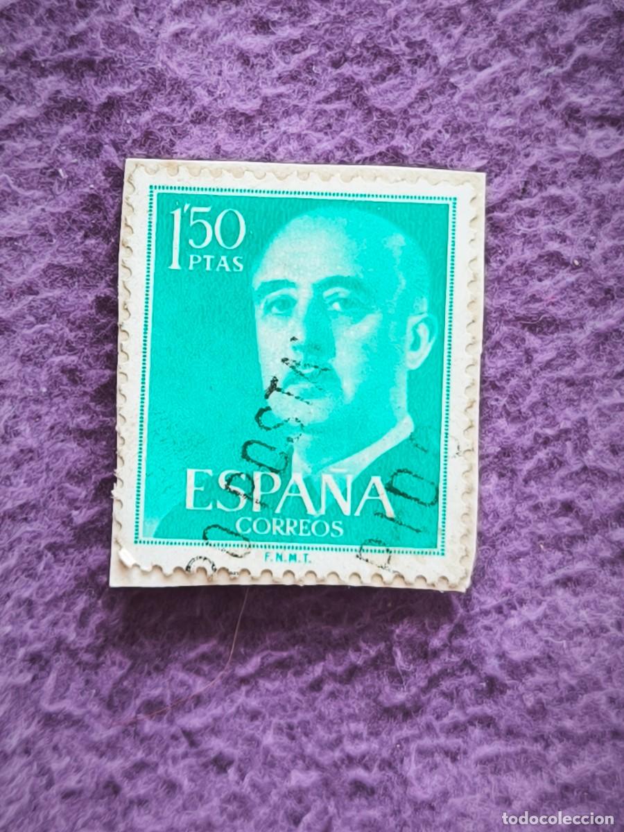Sellos: Sello Espa&ntilde;a 1,50 Pesetas Francisco Franco | Correos | Filatelia Espa&ntilde;ola